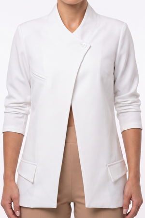 PTJ004912 blazer para mujer con mangas largas