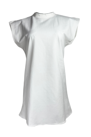 PTJ00522000 mini vestido blanco