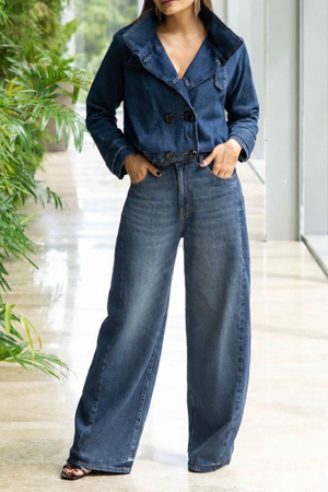 PTJ011201 jean con chaqueta en denim