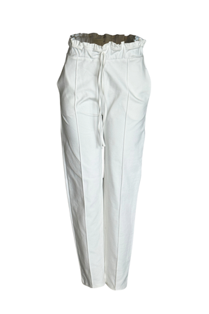PTJ0145 pantalón con bolsillos color blanco