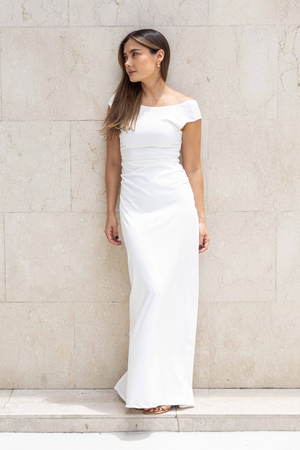 PTJ018212 vestido largo color blanco