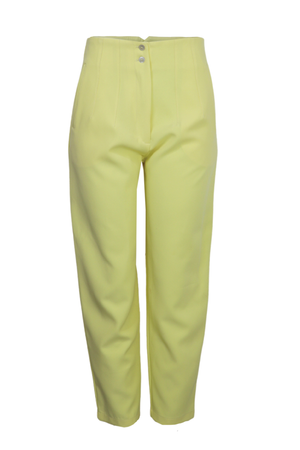 Pantalón baggy amarillo