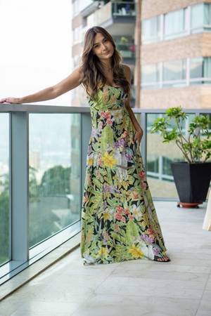 vestido de tiras ava
