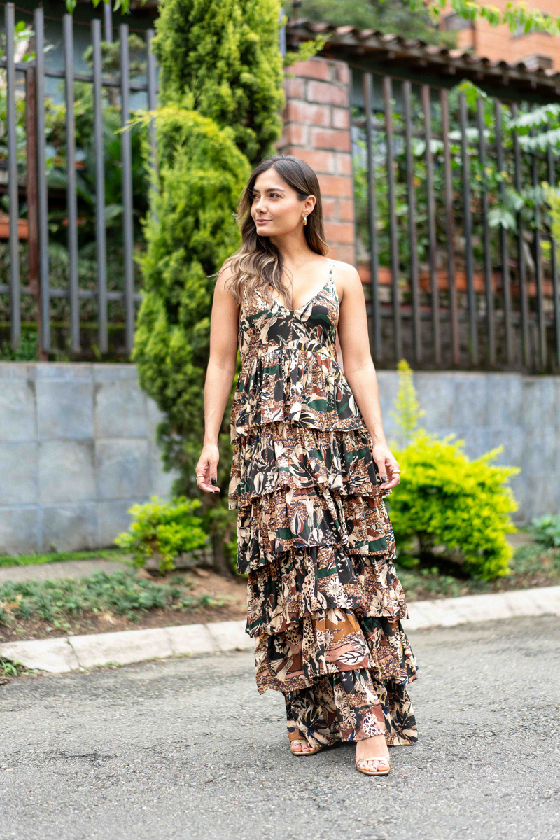 Vestido largo de boleros Bohío - Main Image