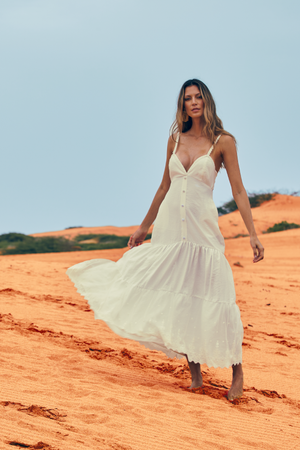 PTJ140230 vestido con detalles en encaje y de tiras