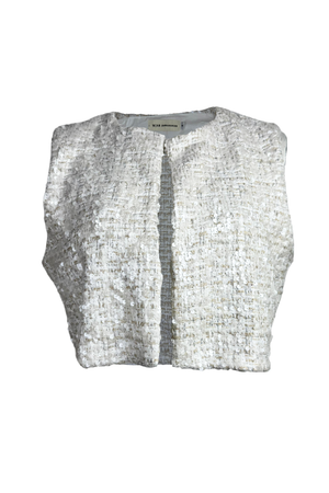 PTJ149512 chaleco con brillantes