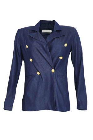 Espectacular blazer con hombreras Indigo