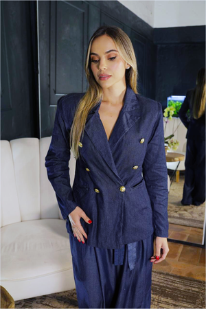 PTJ235104000 blazer color azul