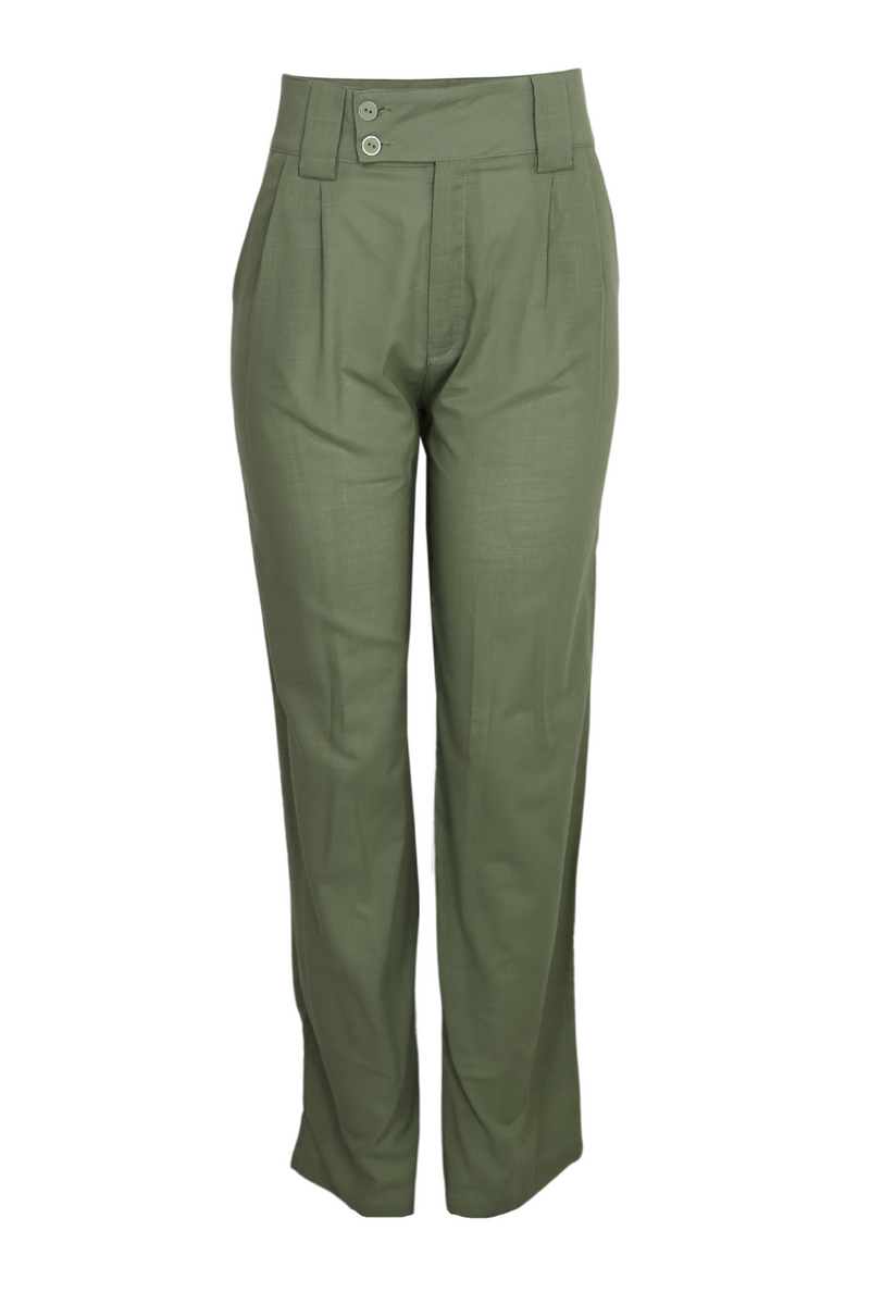 Pantalon de pretina ancha sale