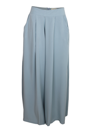 Hermoso pantalón palazzo Patty color aqua