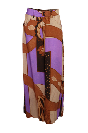 Hermoso pantalón palazzo becky color lila
