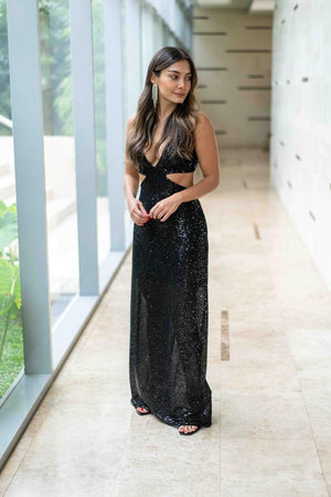 HERMOSO VESTIDO DE LENTEJUELAS