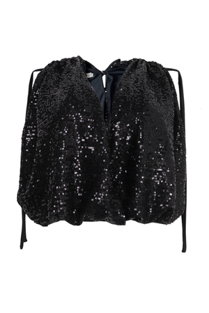 Blusa de lentejuelas elianis con falda