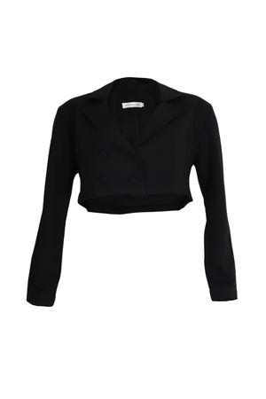 PTJ264512 chaqueta corta con botones