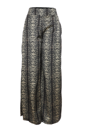 PTJ267512 pantalón estampado de poliéster