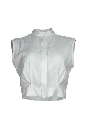 PTJ272830 blusa blanca con cuello