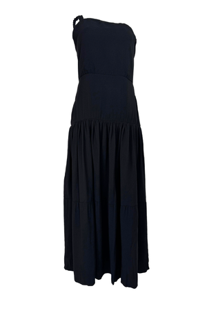 PTJ2747 vestido largo negro