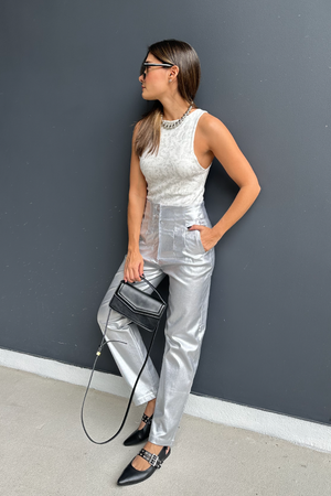 PTJ277921 body con pantalón gris