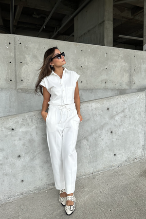 PTJ278729 blusa con pantalón y zapatos