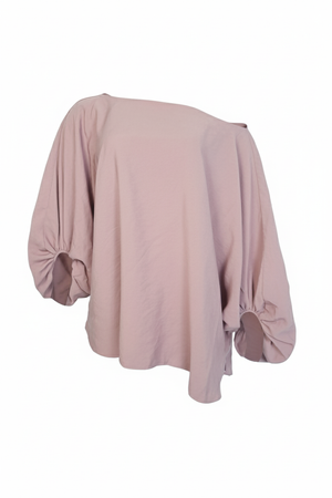 PTJ2982300 blusa amplia color palo de rosa