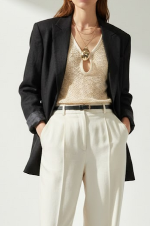 PTJ302119 blusa con blazer