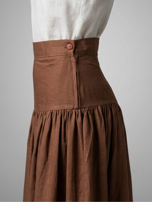 PTJ307829 falda color café