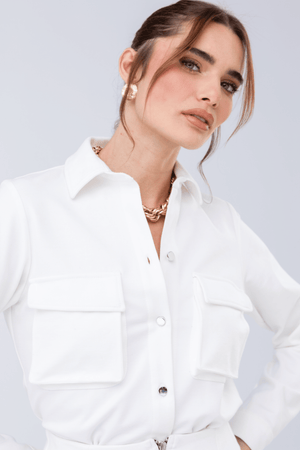PTJ307929 chaqueta con bolsillos