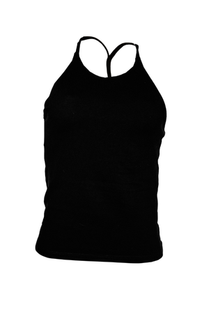 PTJ401529 blusa de tiras color negro