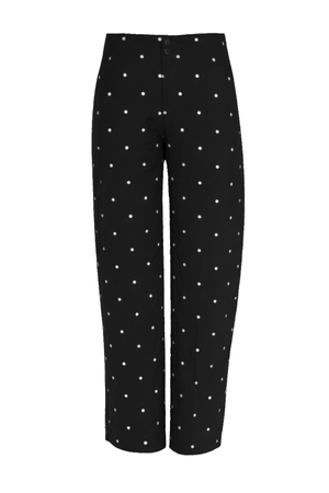PTJ402929 pantalón color negro con puntos
