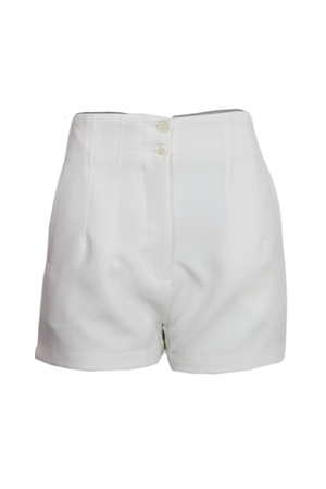 Short con venas beige