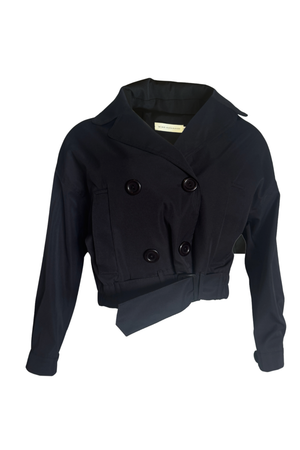 PTJ7002 chaqueta con botones color negra