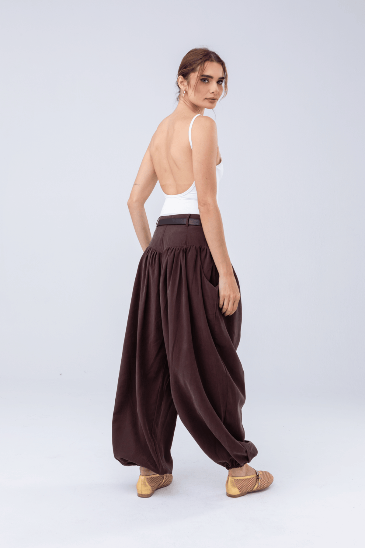 Pantalón tipo aladino Verdandi