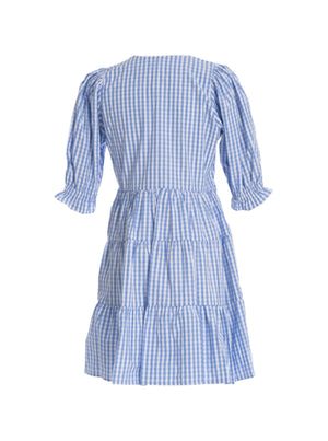 Vestido corto azul