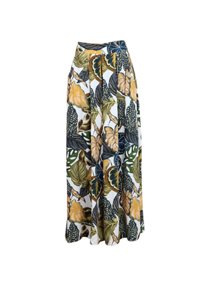 Pantalón palazzo estampado