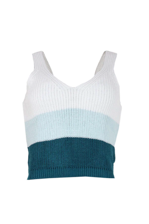 Tops en colores azules claros para mujer