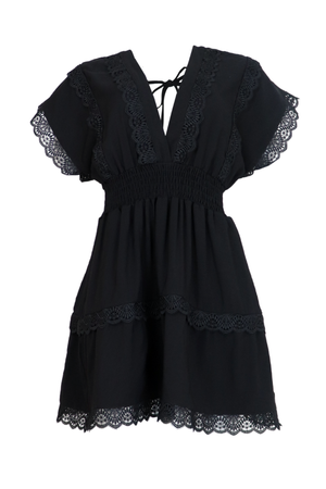 Vestido con escote en espalda