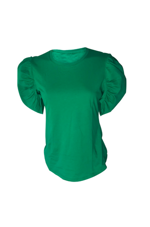 Blusa mujer con mangas puff