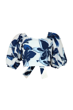 Blusa estampada para mujer