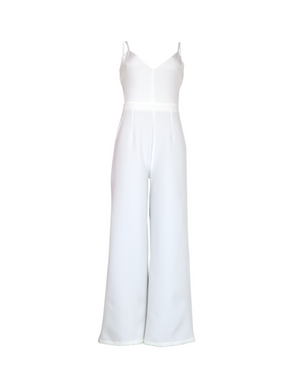 Enterizo beige para mujer