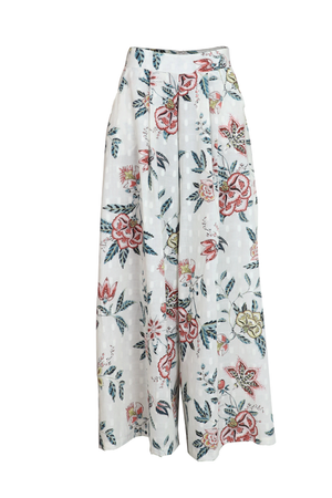 Pantalón palazzo estampado