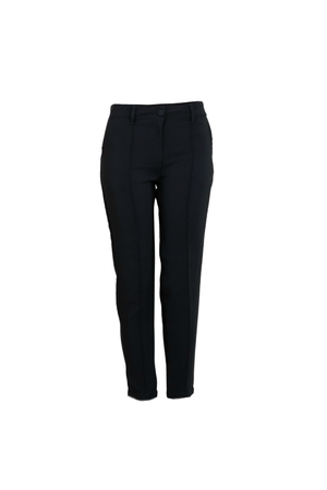 pantalón pescador negro para mujer