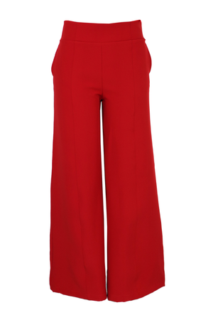 Pantalon con botas anchas