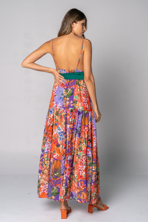 Vestido con cinturón