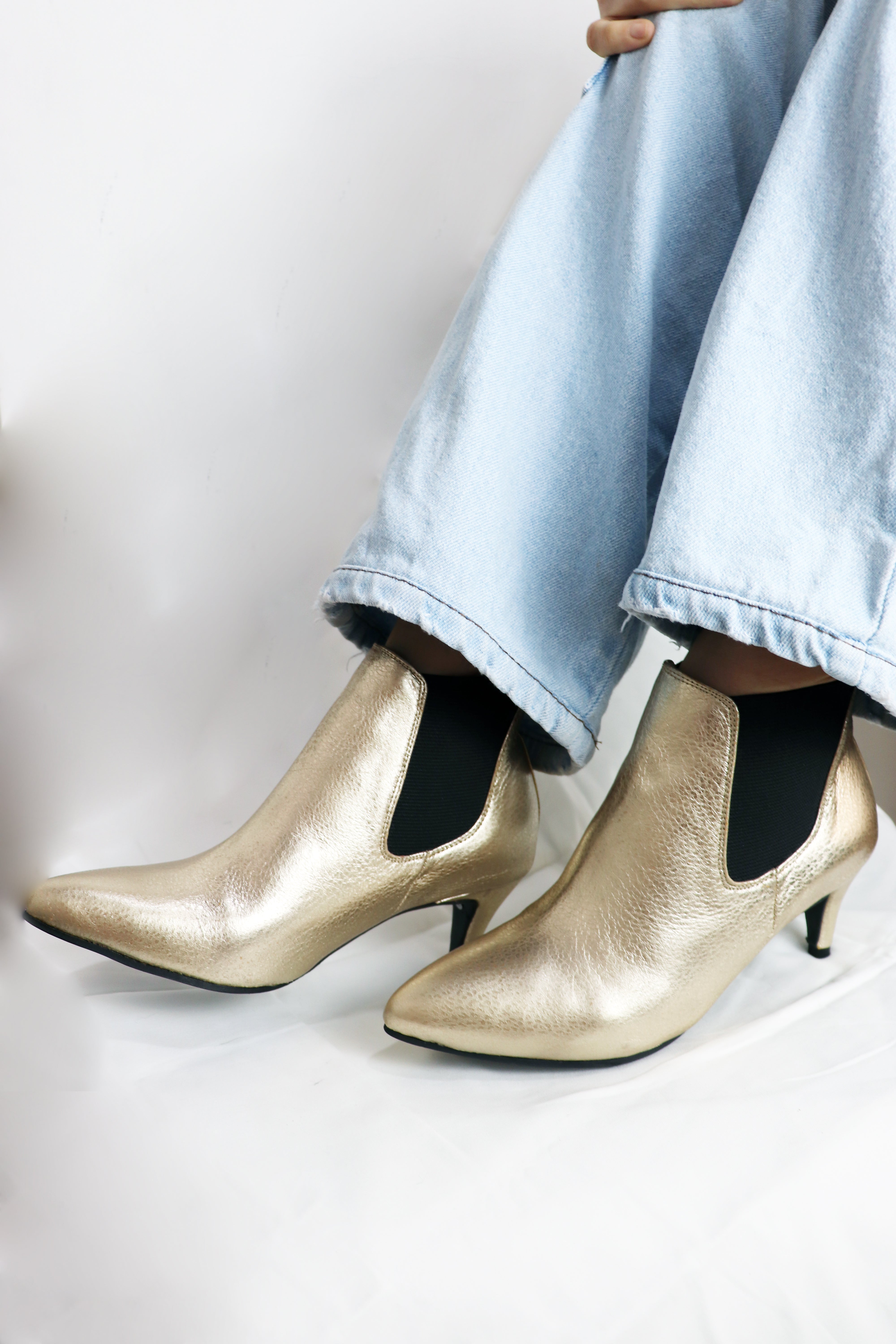 000900 botines con jean cargo