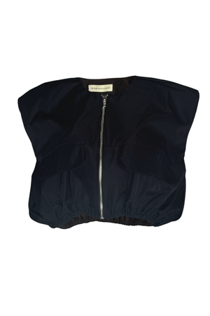 PTJ703311000 chaqueta negra con cierre