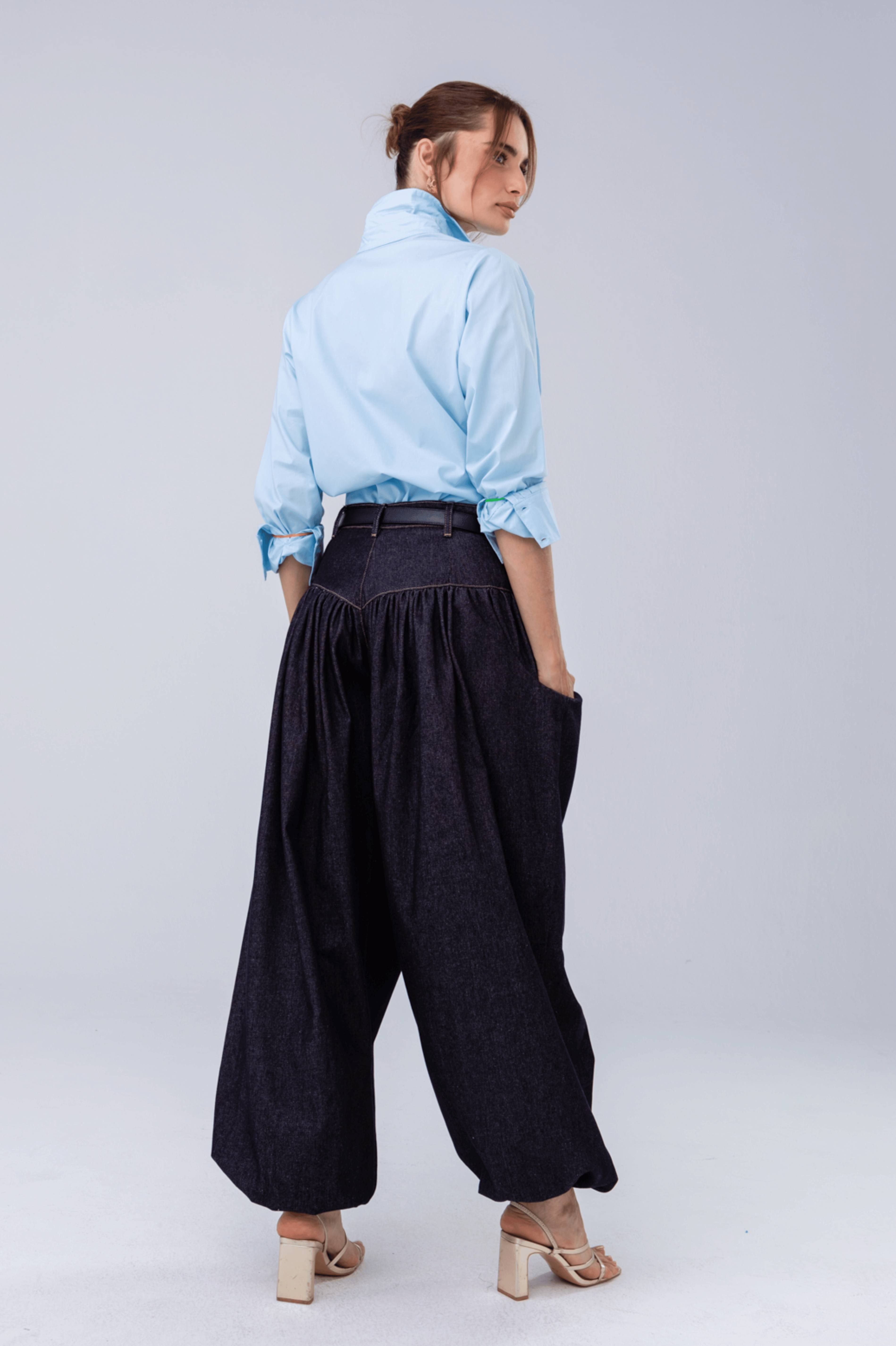 PTJ00010 pantalón con bolsillos