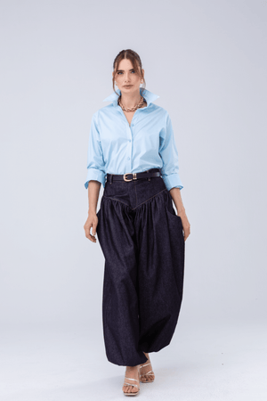 PTJ00010 pantalón con bolsillos