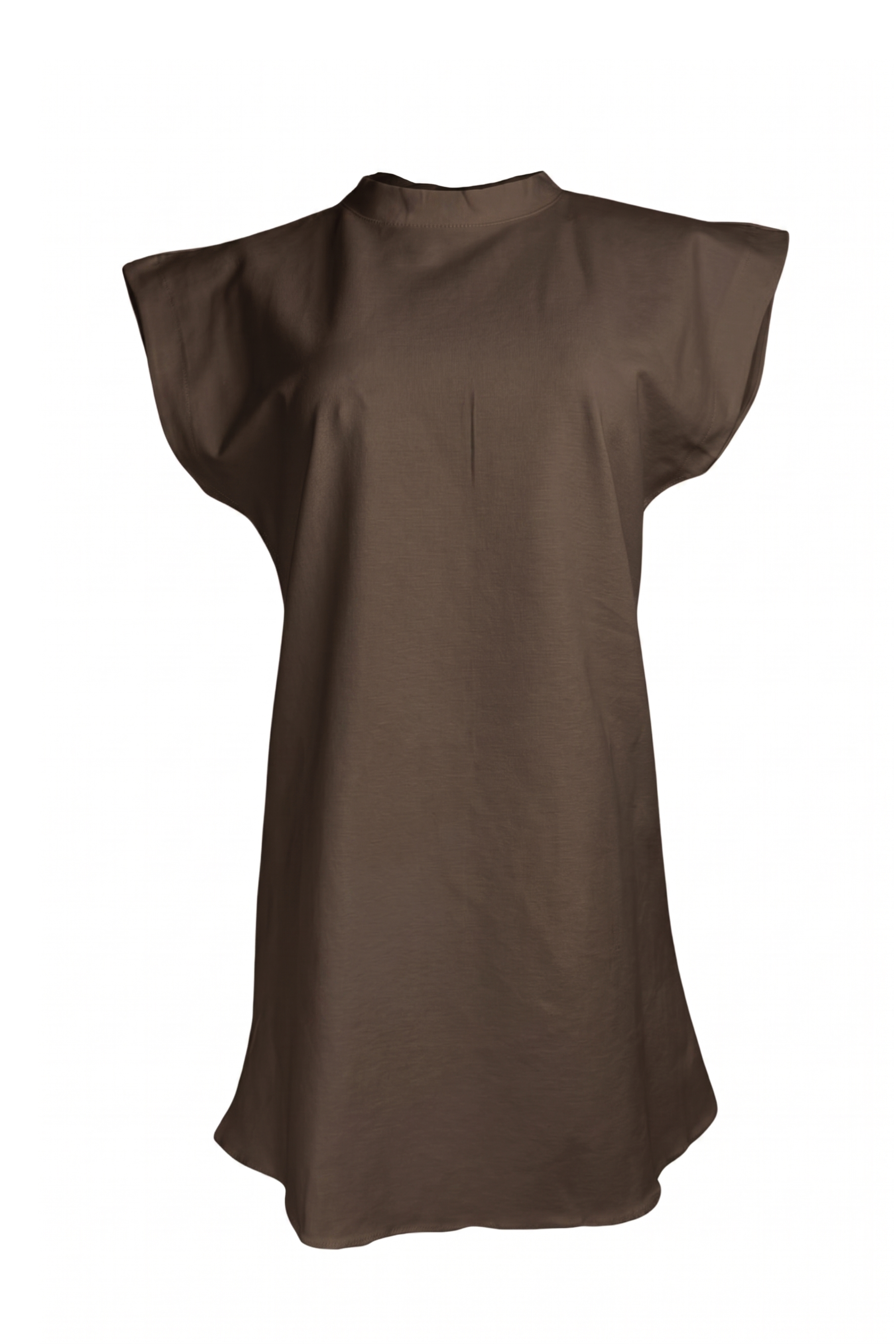 PTJ00522000 vestido corto color café