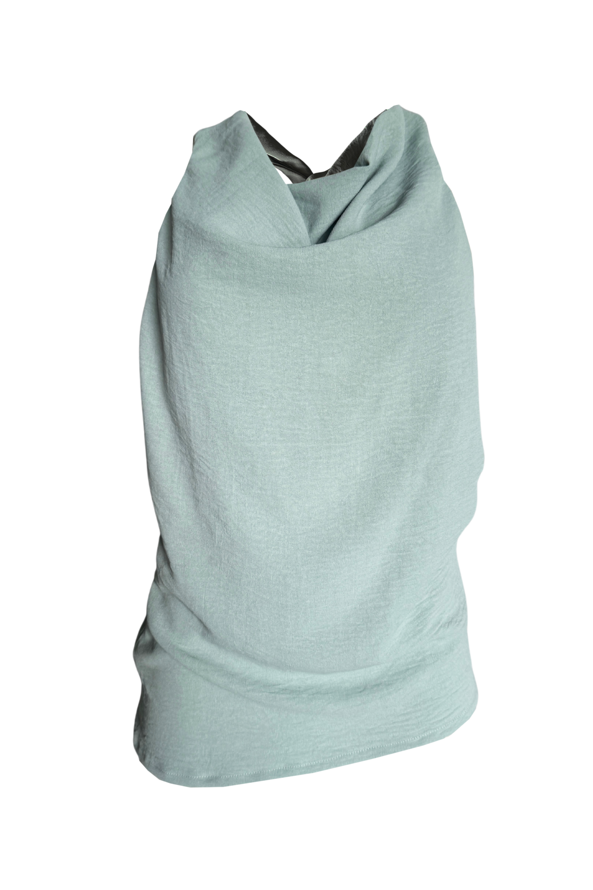 PTJ0057 blusa verde con tiras