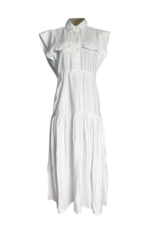 PTJ0062 vestido largo color blanco